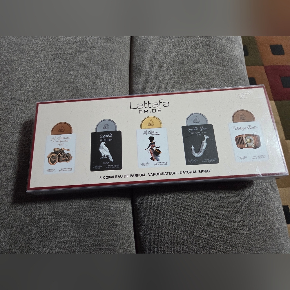 New In Packaging Mens Lattafa Gift Set Cologne